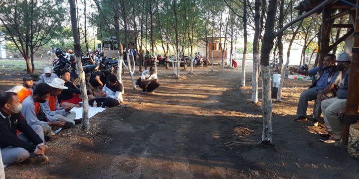 KUNJUNGI PANTAI PERMATA, KOMISI I BERDIALOG DENGAN TKP4