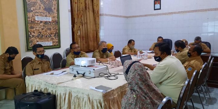 Memasuki Tahun 2021, Dispopar Adakan Rapat Internal