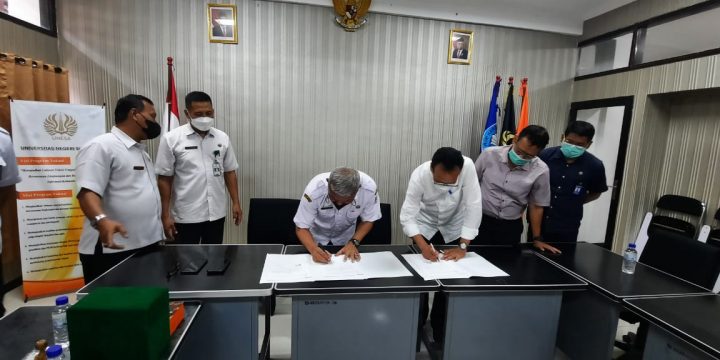 Dispopar Tanda Tangani PKS dengan UNESA